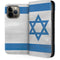 Israel Flag Distressed iPhone 15 Pro Max Folio Case